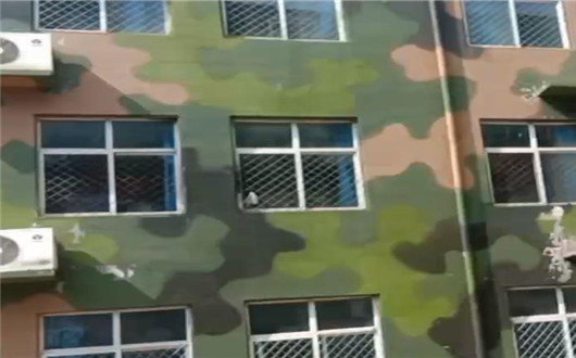 辽阳墙面军用迷彩施工方案